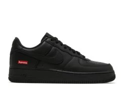 Nike Supreme X Air Force 1 Low 'Box Logo - Black'