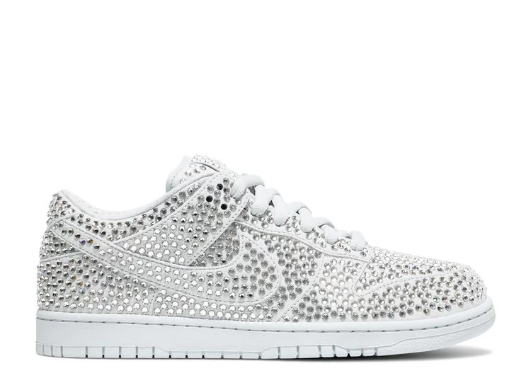 Nike Cactus Plant Flea Market X Swarovski X Dunk Low 'Pure Platinum'
