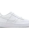 Nike Air Force 1 LE GS 'Triple White'
