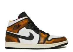 Air Jordan 1 Mid SE 'Wear-Away - Taxi'