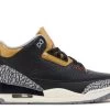 Wmns Air Jordan 3 Retro 'Black Gold'