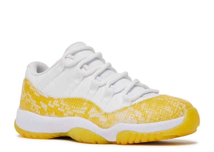 Wmns Air Jordan 11 Retro Low 'Yellow Snakeskin' - Image 2