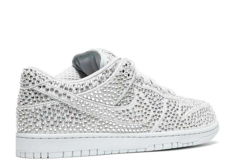 Nike Cactus Plant Flea Market X Swarovski X Dunk Low 'Pure Platinum' - Image 2