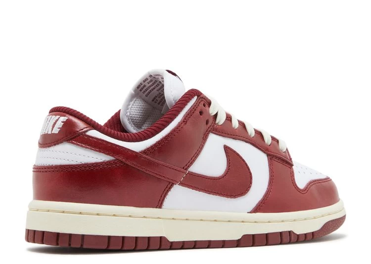 Nike Wmns Dunk Low Premium 'Vintage Red' - Image 3